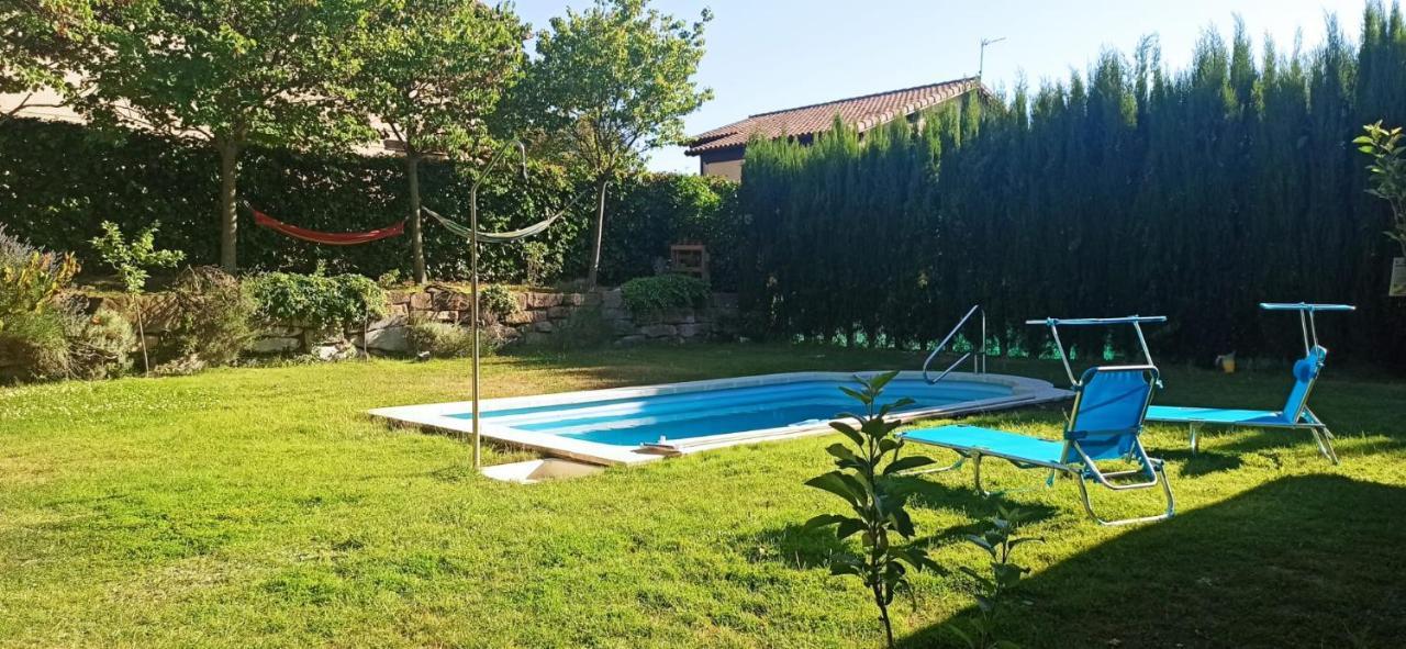 Villa Vivienda El Olivo con piscina privada y jardín. Ayegui Exterior foto